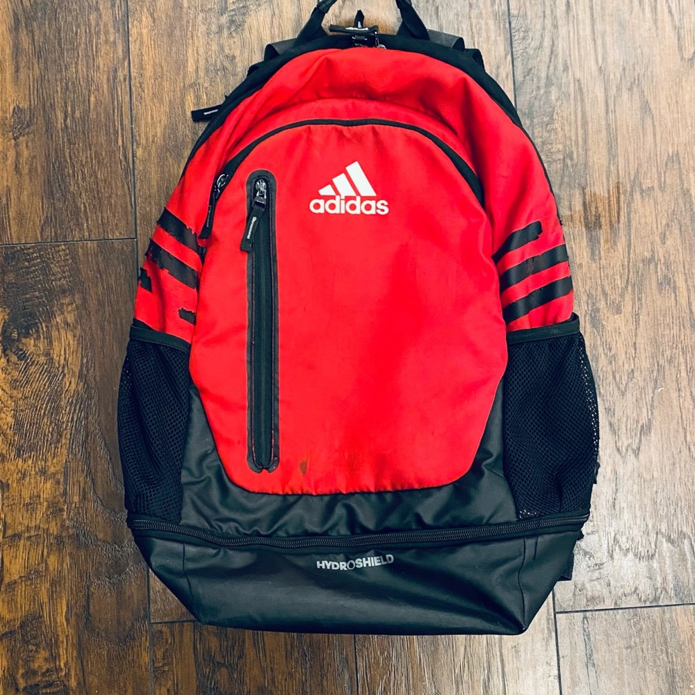 Adidas Red Backpack